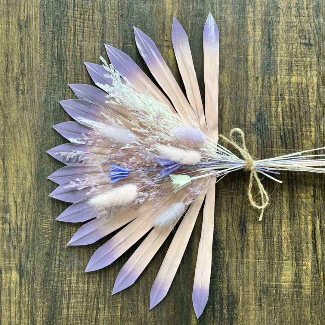 Fan Bouquet Dried Flowers