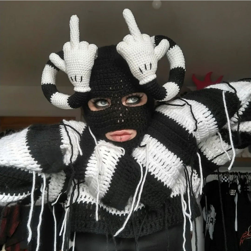 Fashion Handmade Knitted Woolen Cap