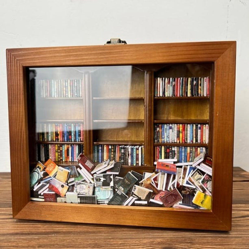 Creative Anti-Anxiety Bookshelf Small Ornaments Decompression Gift