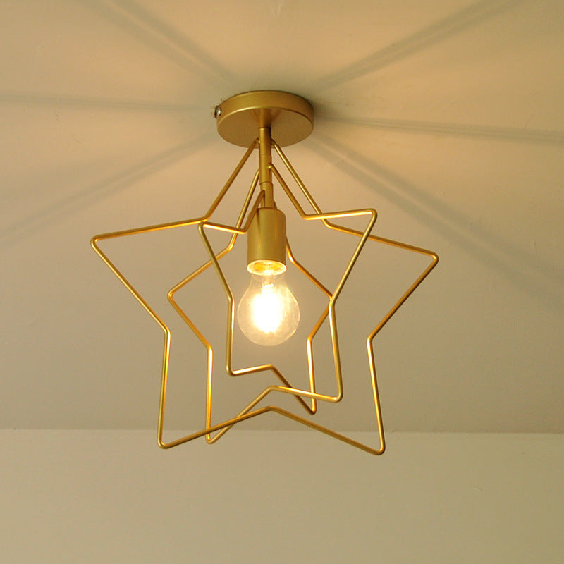 Ceiling Lamp Creative Five-Pointed Star