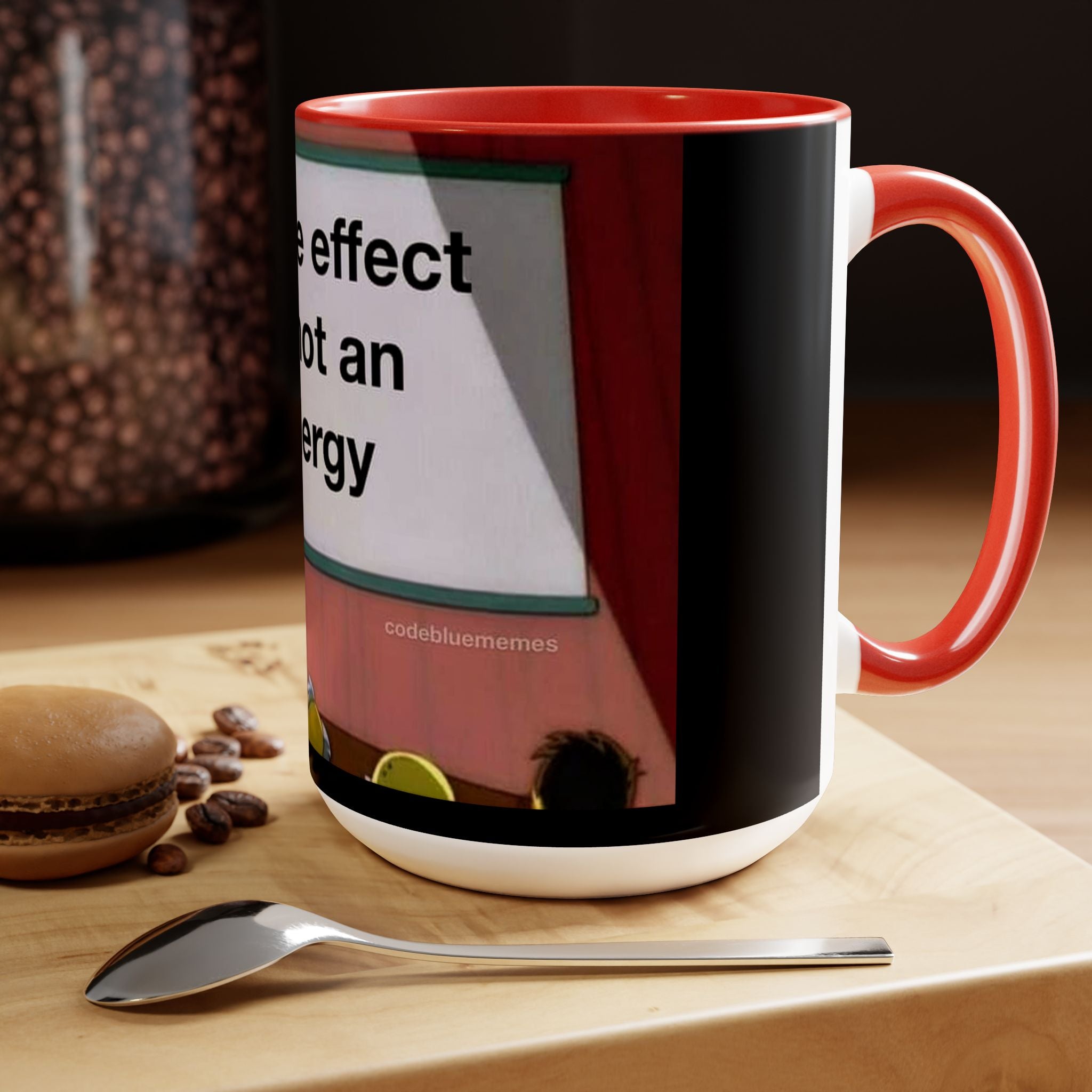Two-Tone Coffee Mugs, 15oz
