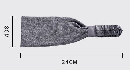 Quick-Drying Antiperspirant Yoga Hair Band for Women