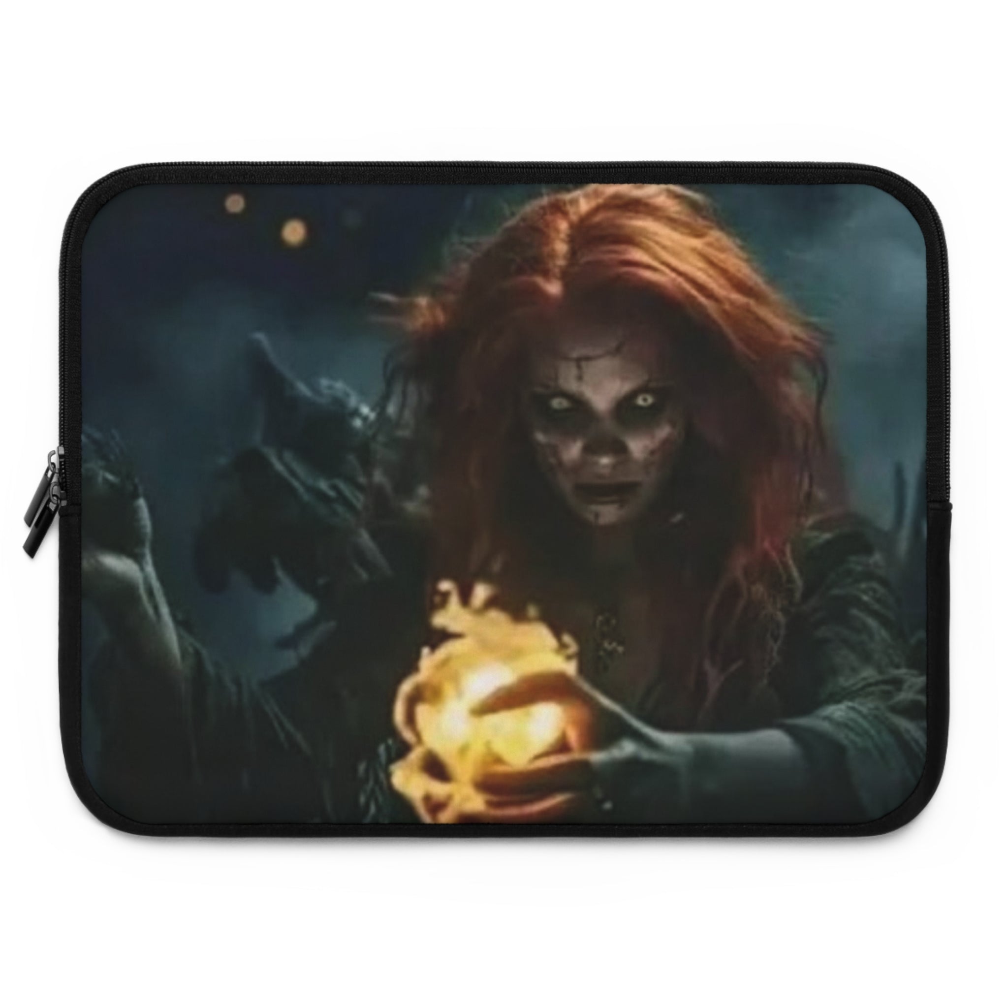 Witch Fire Ball Laptop Sleeve Case