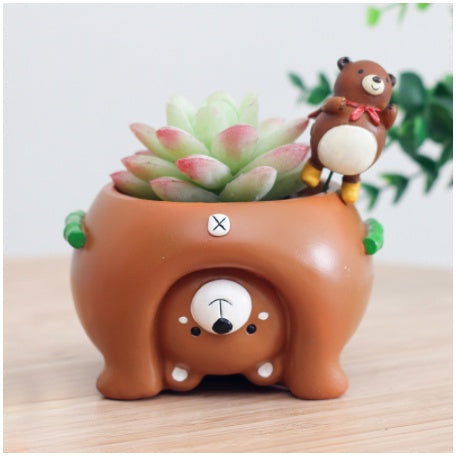 Cartoon Flower Pot