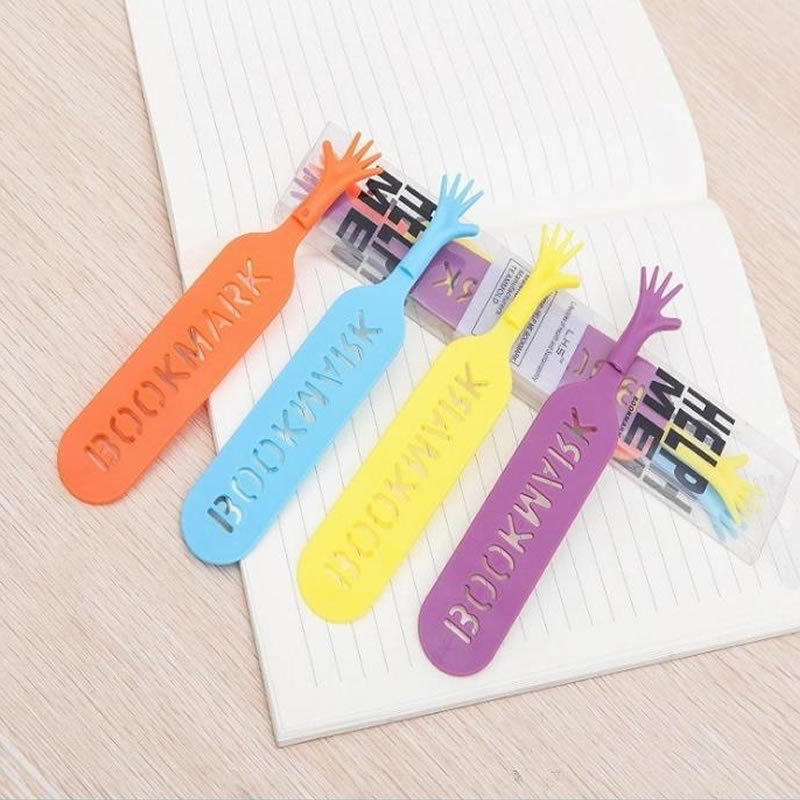 4-Color HELP ME Bookmark