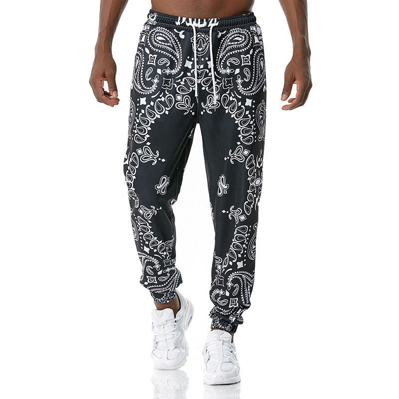 Printed Jogging Pants Casual Pants