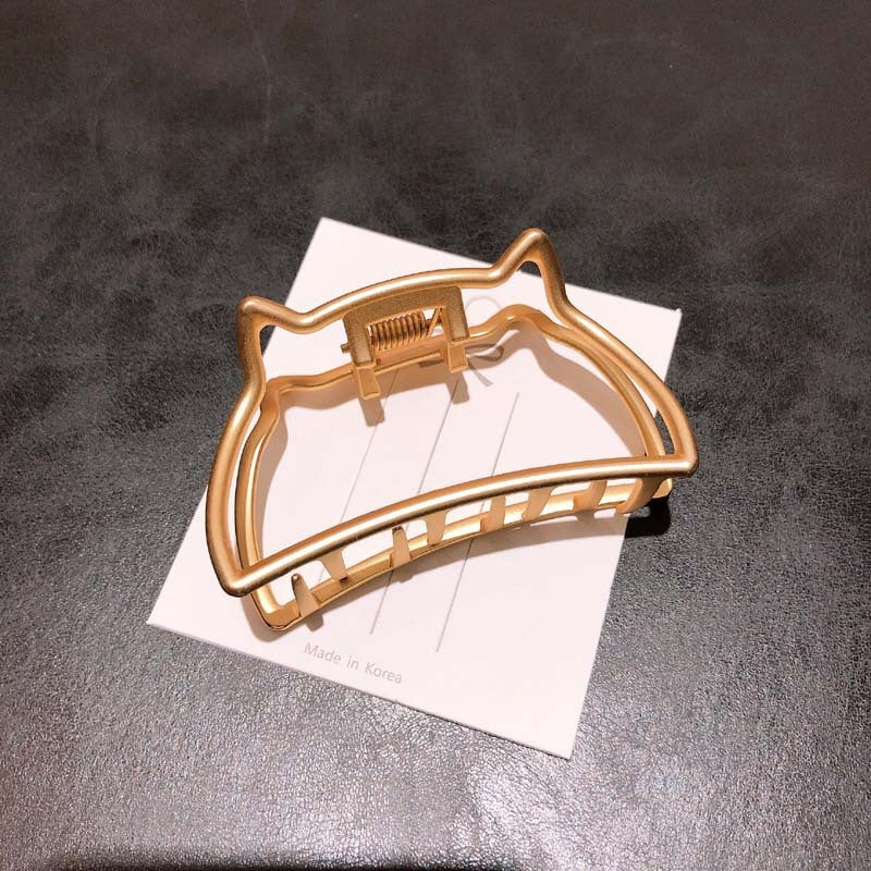 Cute Cat Hollow Hair Clips
