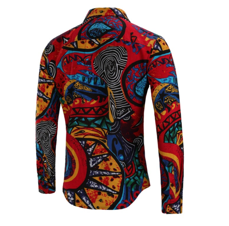 Chinese Style Men's Shirt