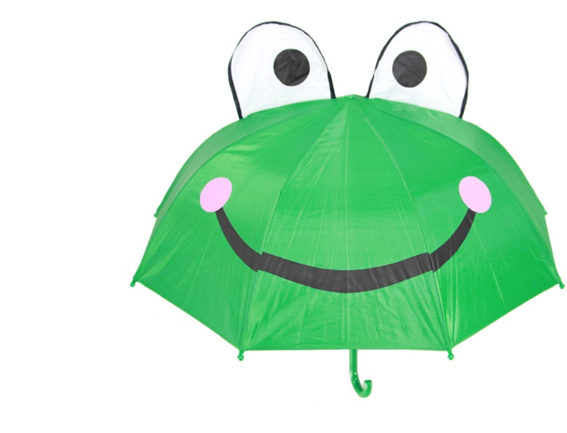 Cartoon Cartoon Silver Plastic Umbrella