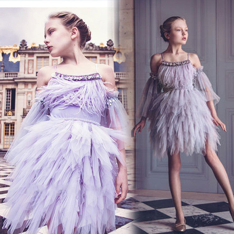 Feather Princess Dress