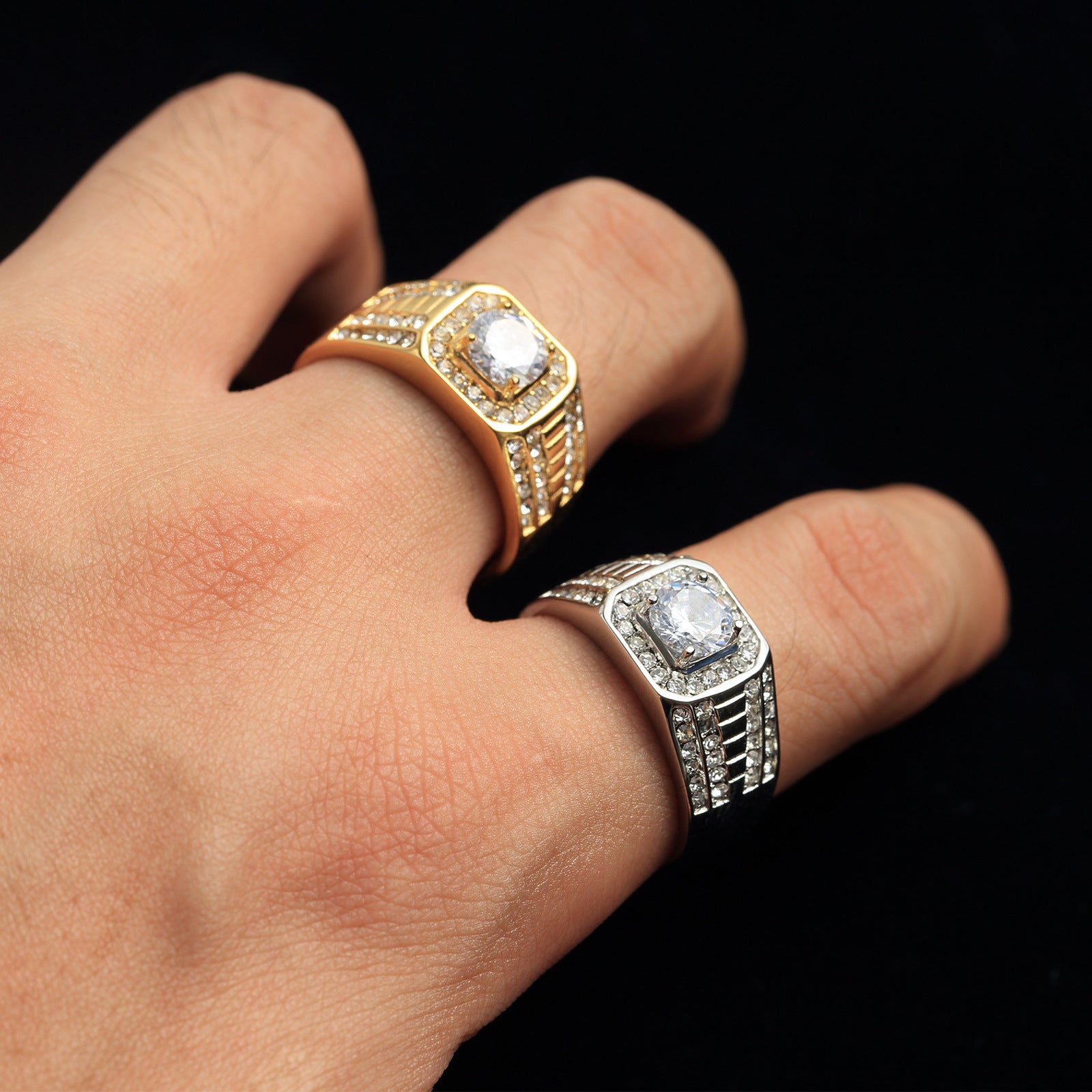 Fashion Hip-Hop Men And Women's Rings