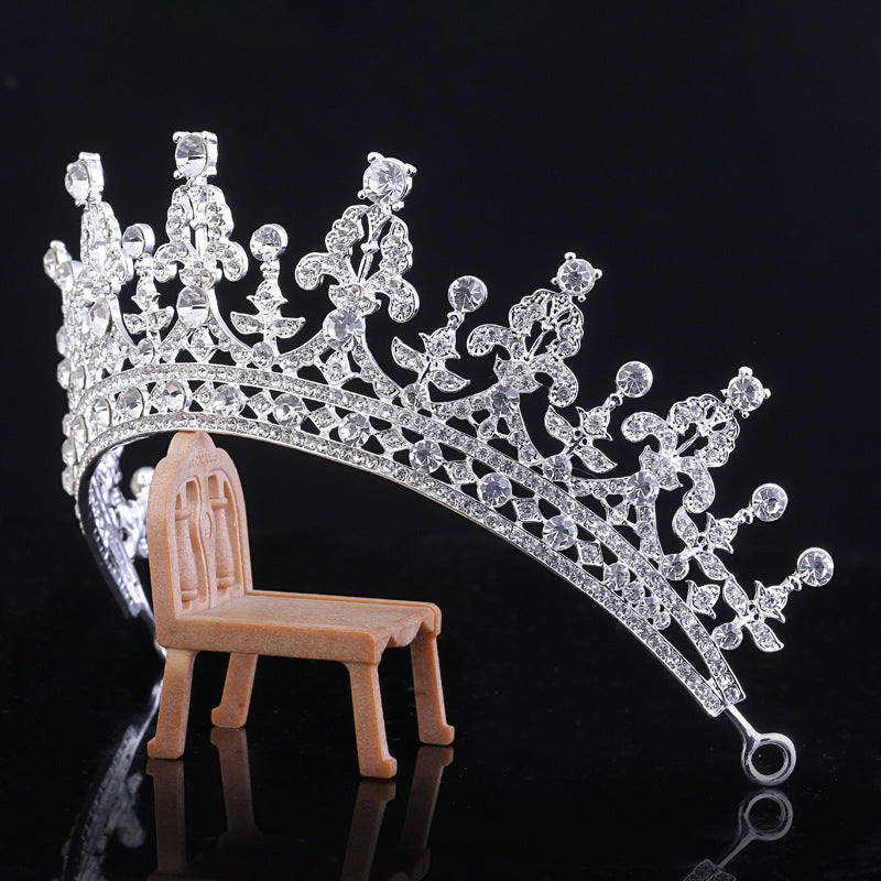 Bridal Crystal Crown Luxury Hairware
