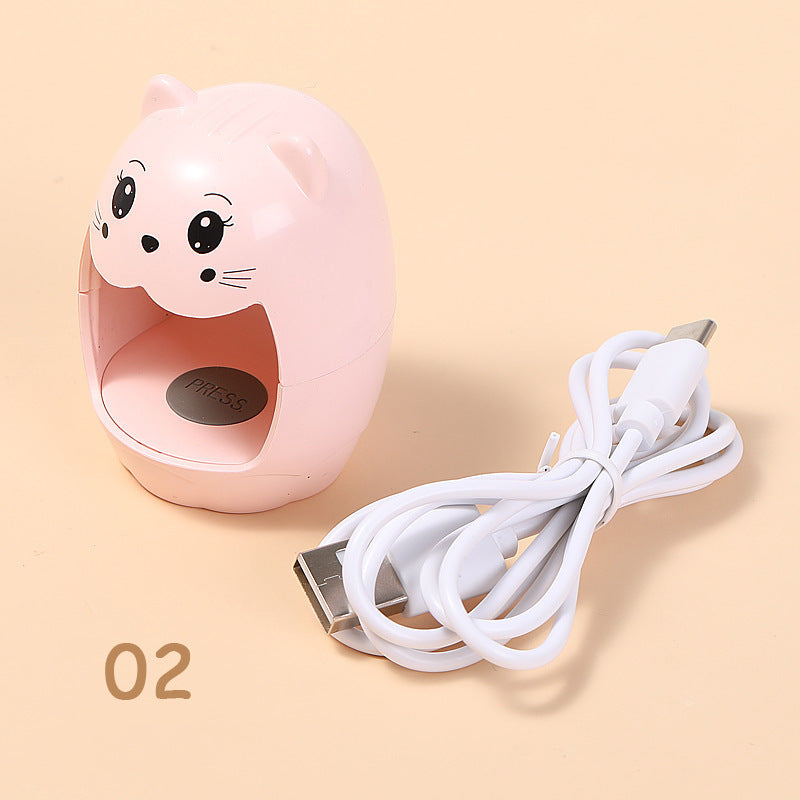 New Mini-Portable Nails Phototherapy Lamp Cute Egg Shape