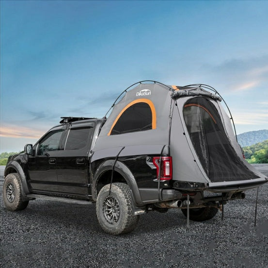 Truck Bed Tent Fit 5.5-5.8ft Truck Bed Easy Setup For Camping, 3000mm Waterproof Pickup Truck Tent For 2 Person