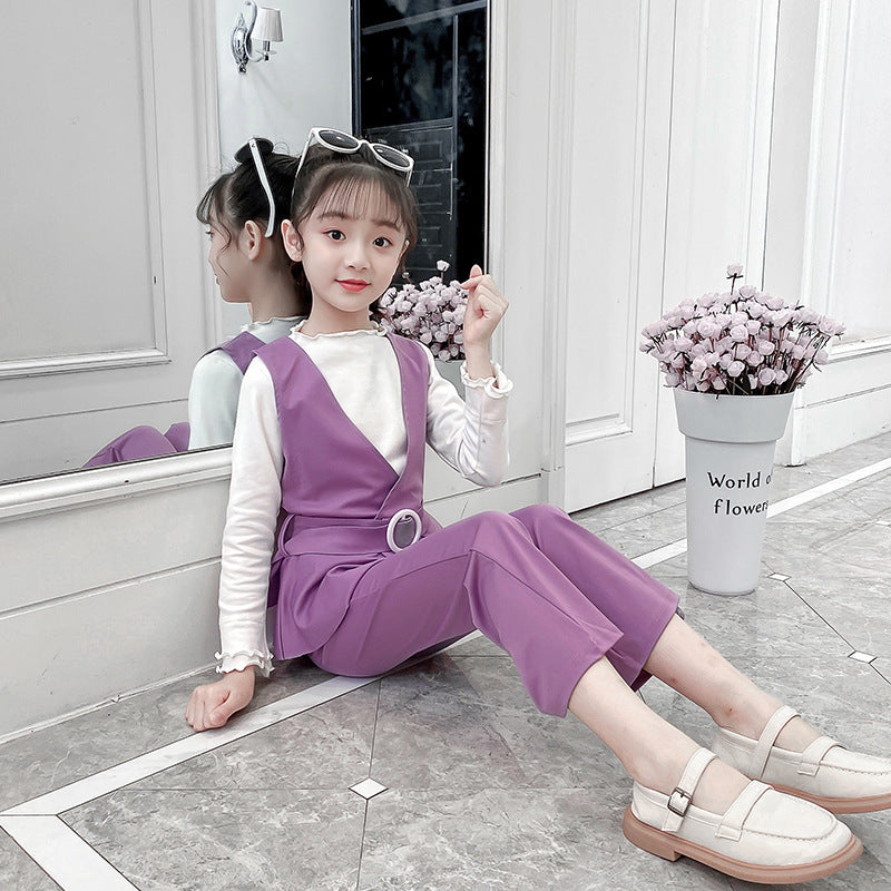 Girls' Spring Suits and Children's Three-Piece Suits