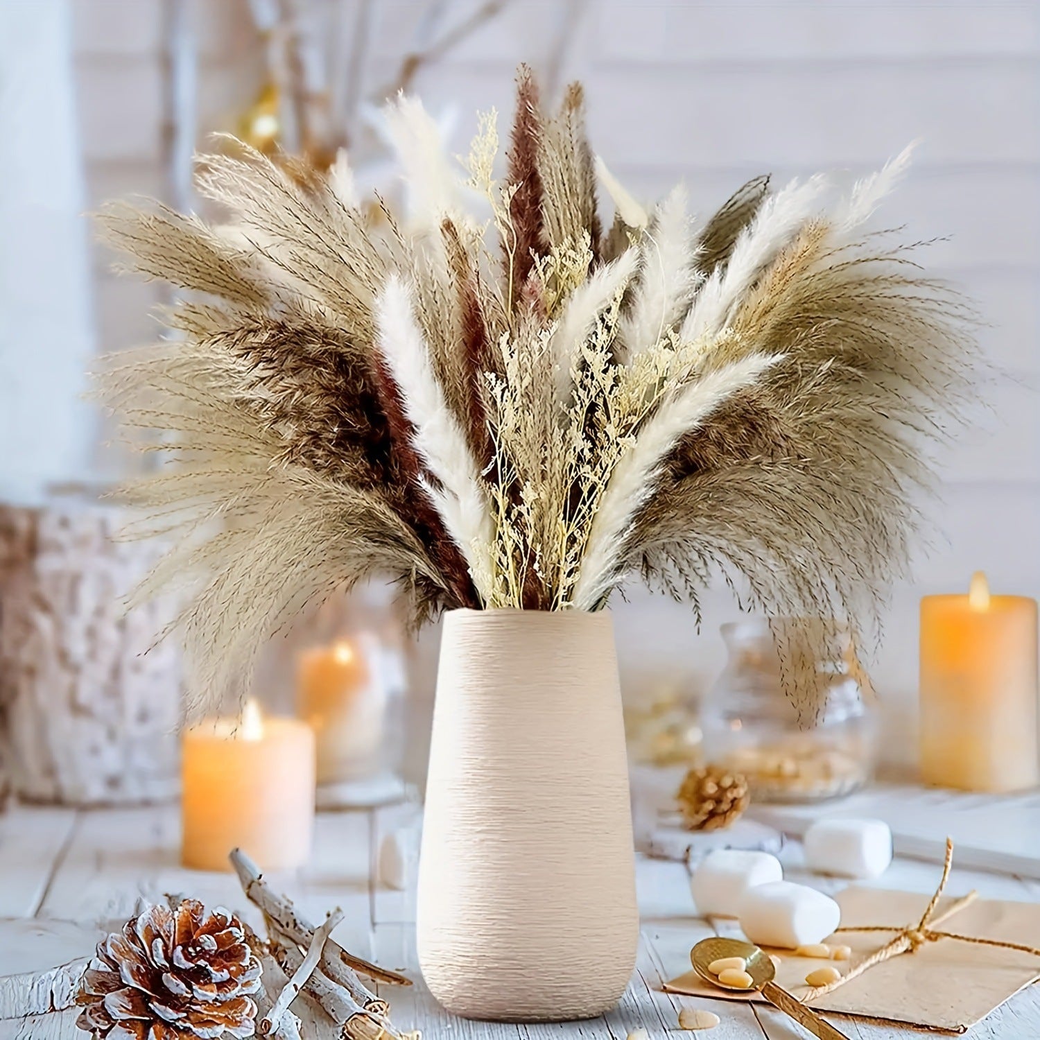 Dried Grass Flower Bouquet Customization Preserved Flower Bouquet