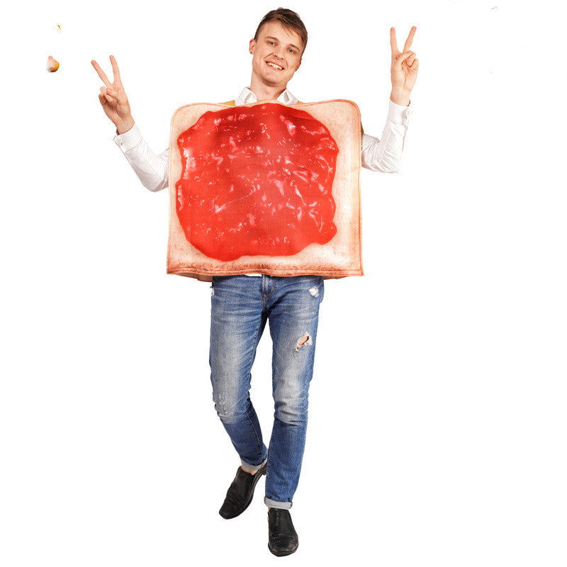 Peanut Butter Toast Bread Siamese Performance Costume