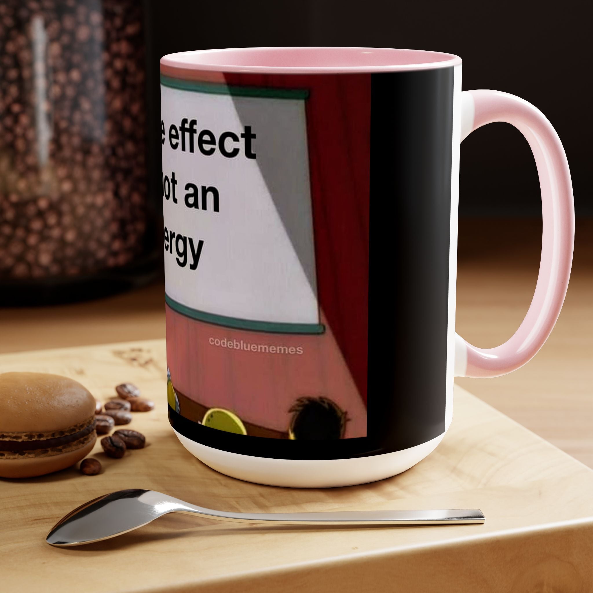 Two-Tone Coffee Mugs, 15oz