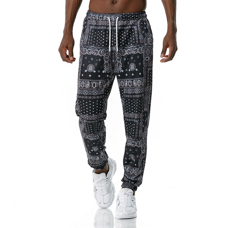 Printed Jogging Pants Casual Pants