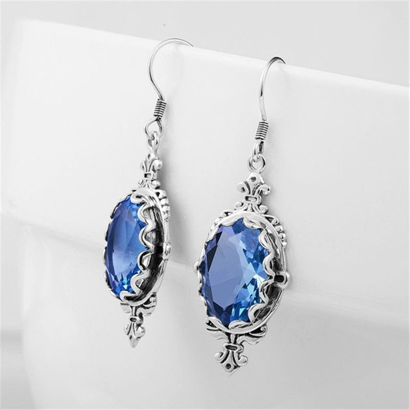 Vintage Thai Silver Earrings
