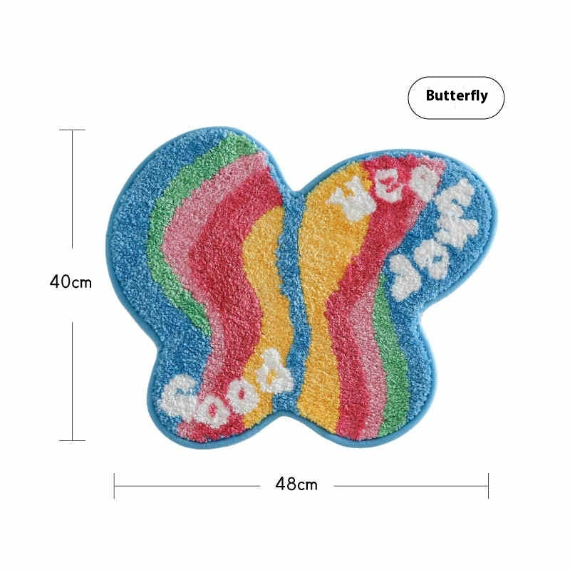 Non-Slip Door Mat Bathroom Kitchen Plush Mats