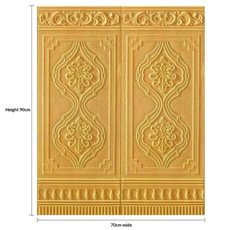 Waterproof, Impact-Resistant Self-Adhesive 3D Wall Stickers