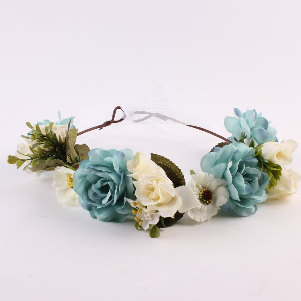 Seaside Vacation Wig Wreath