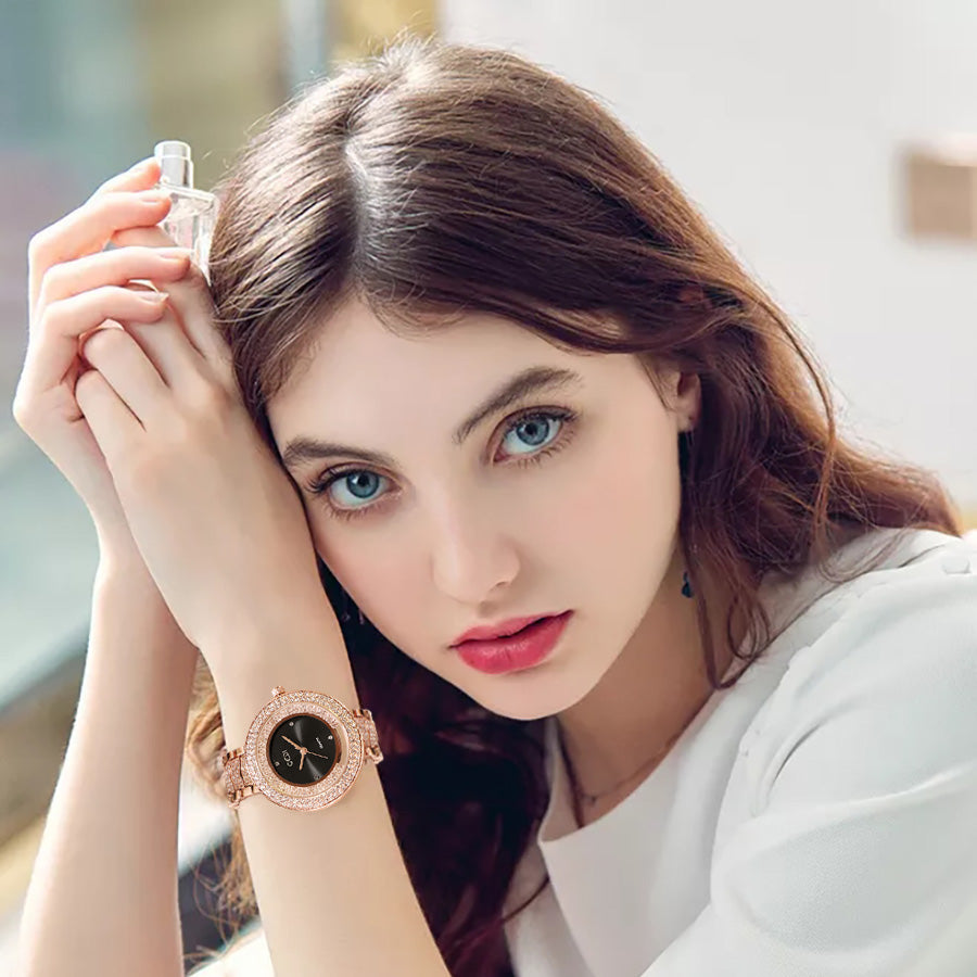 Women's Watch with Diamond Strap