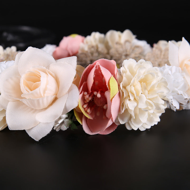 Color Flower Headband Headband