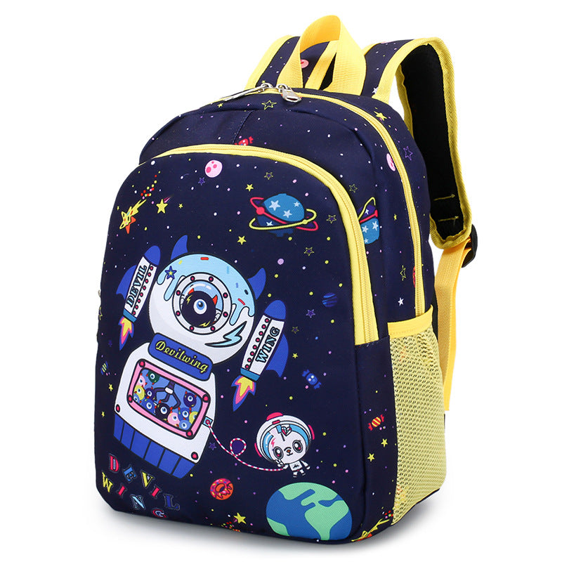 Nylon Cartoon Kids Backpack