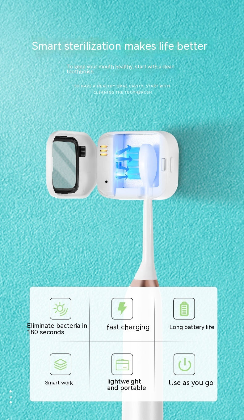 UV Toothbrush Disinfection Box Home Travel Intelligent Electric Mini-Portable Disinfection