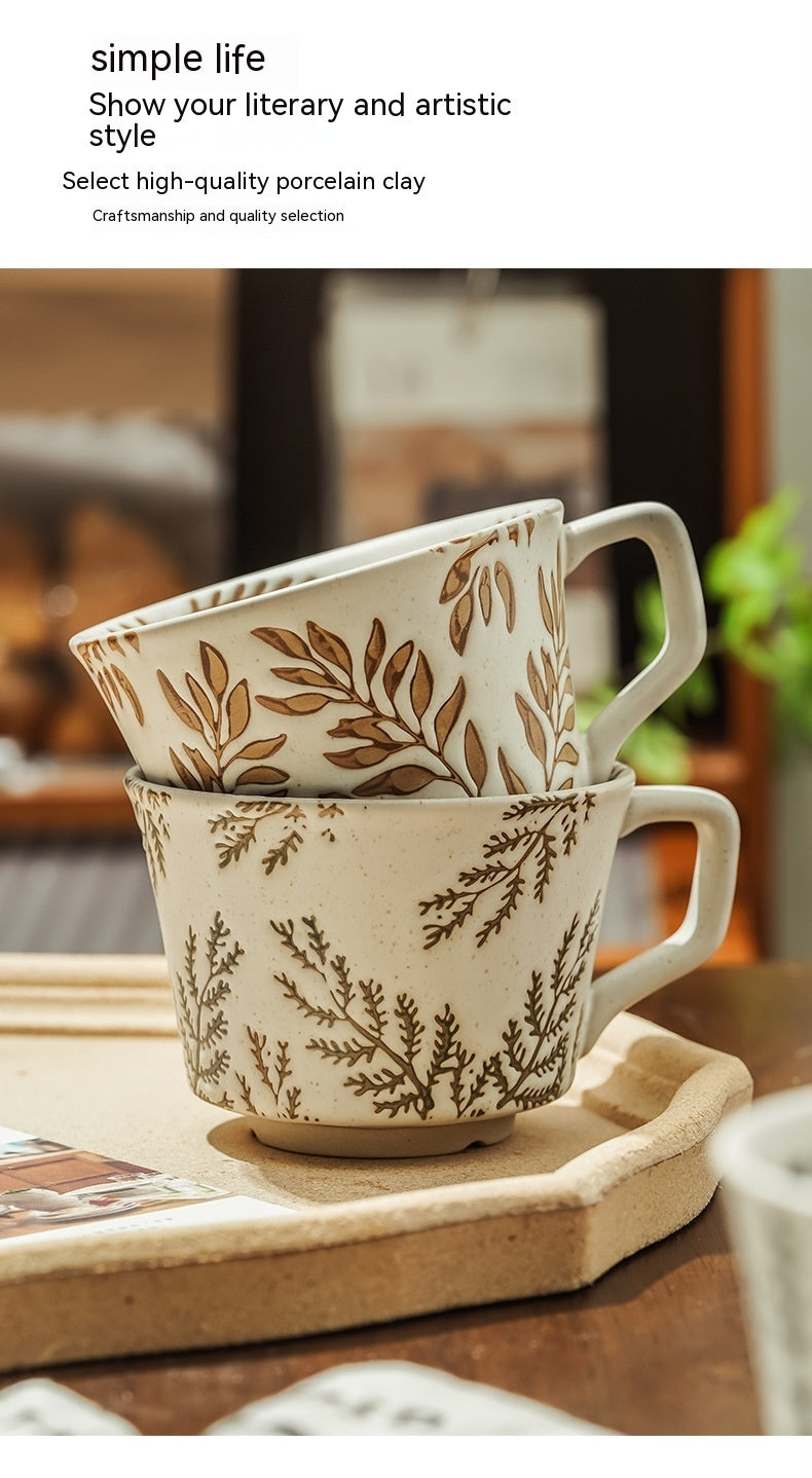 Minimalist Nordic Ceramic Home Hand-Painted Mugs