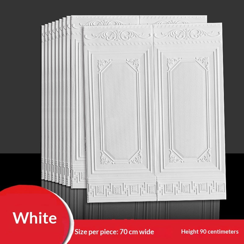 Waterproof, Impact-Resistant Self-Adhesive 3D Wall Stickers