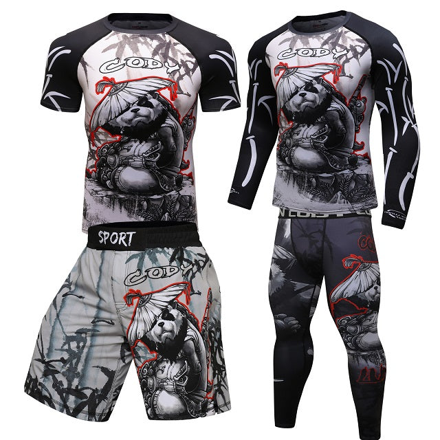 Free Kick Boxing and Sanda Training Suit