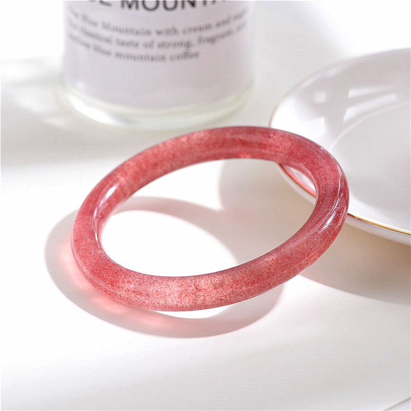 Fashion Natural Strawberry Crystal Bracelet