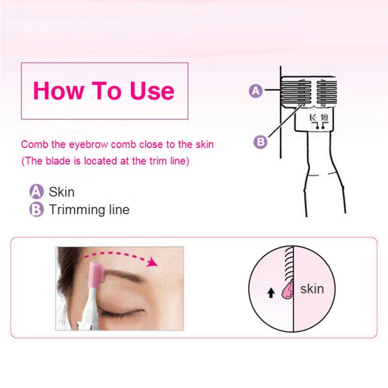 Electric Eyebrow Shaping Tool Lady's Eyebrow Shaving Machine