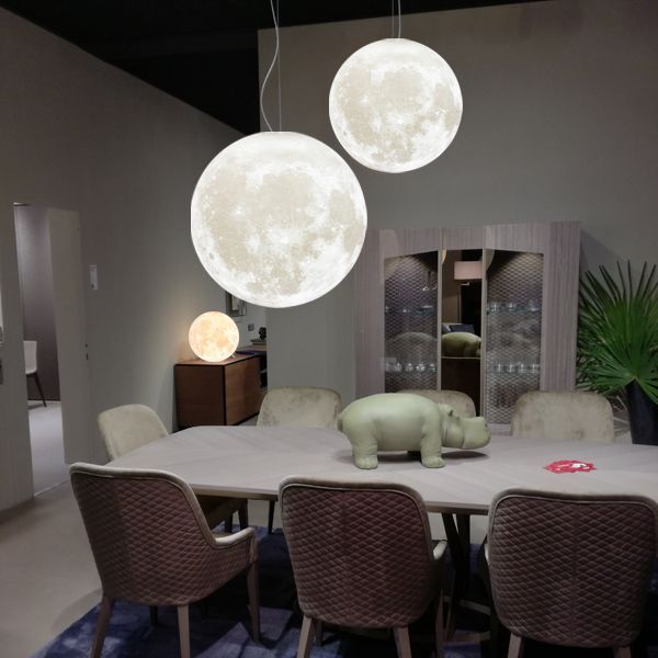 Chandelier Bedroom Lamp Personality Single Head 3D Restaurant Hanging Lamps