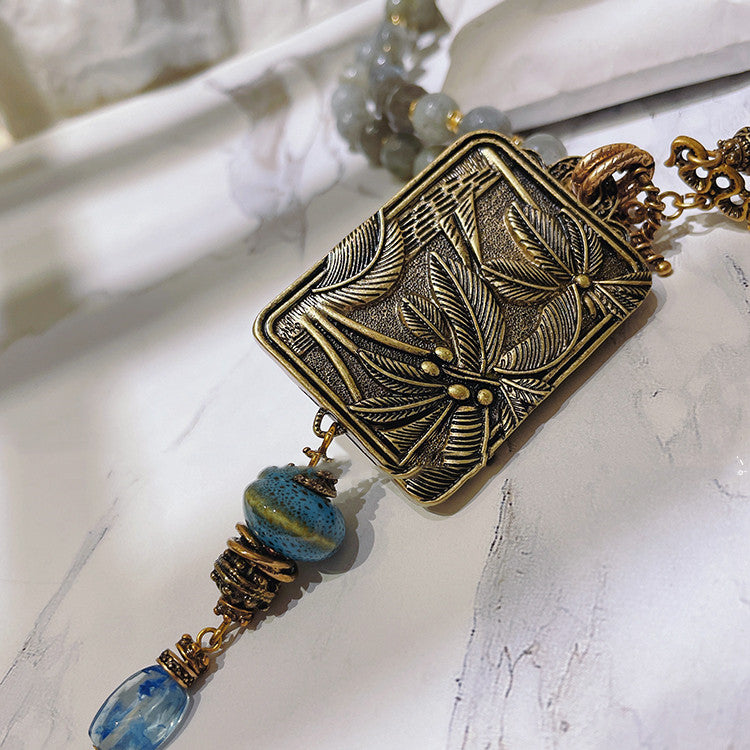 Heavy Industry Casual Necklace Sweater Chain