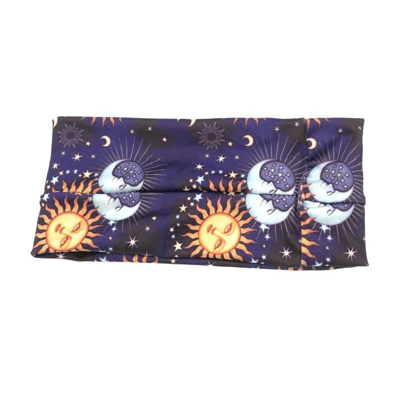 Fashion Printed Bouquet Headband