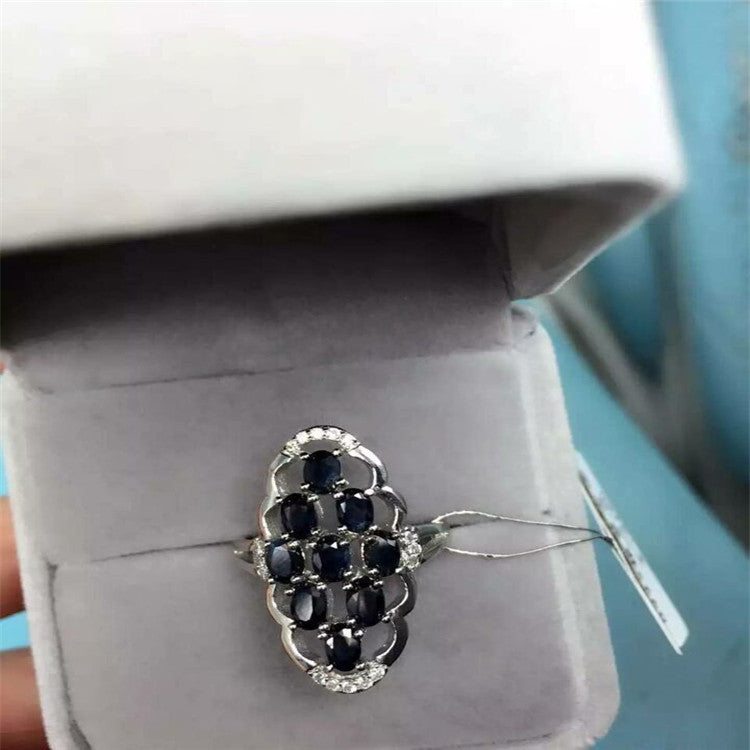Sapphire Ring Rose gold