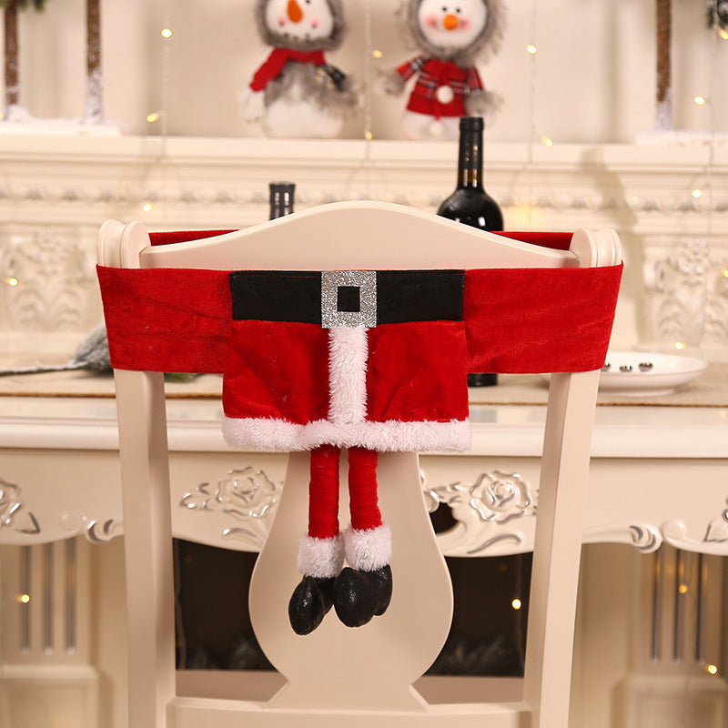 Christmas Chair Cover New Santa Belt Chair Cover