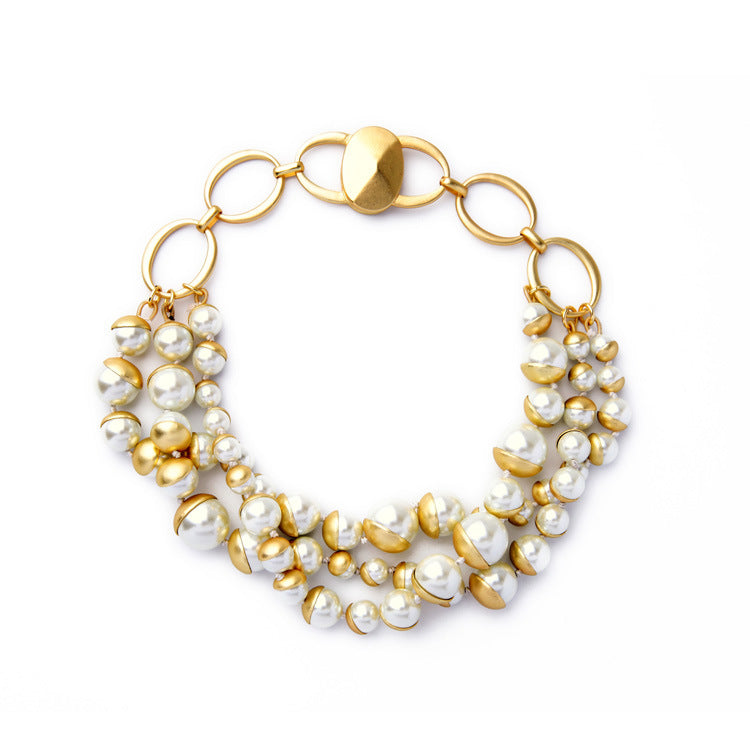 Ladies Vintage Pearl Necklace
