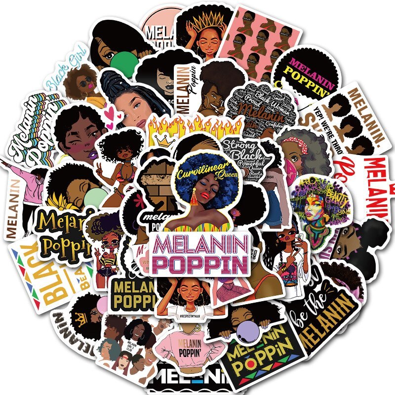 Motivational Black Girl Sticker