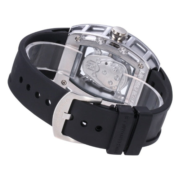 American Trade Express Hot Style Leisure Fashion Ghost Head Men Silica Quartz PU Watch