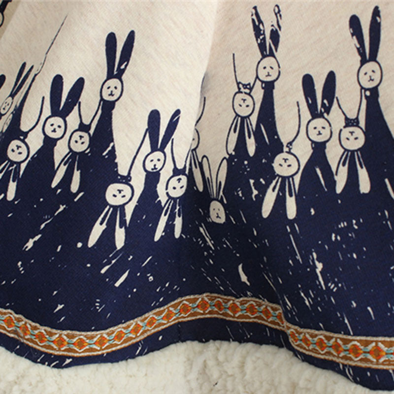 Rabbit and Velvet Cloak