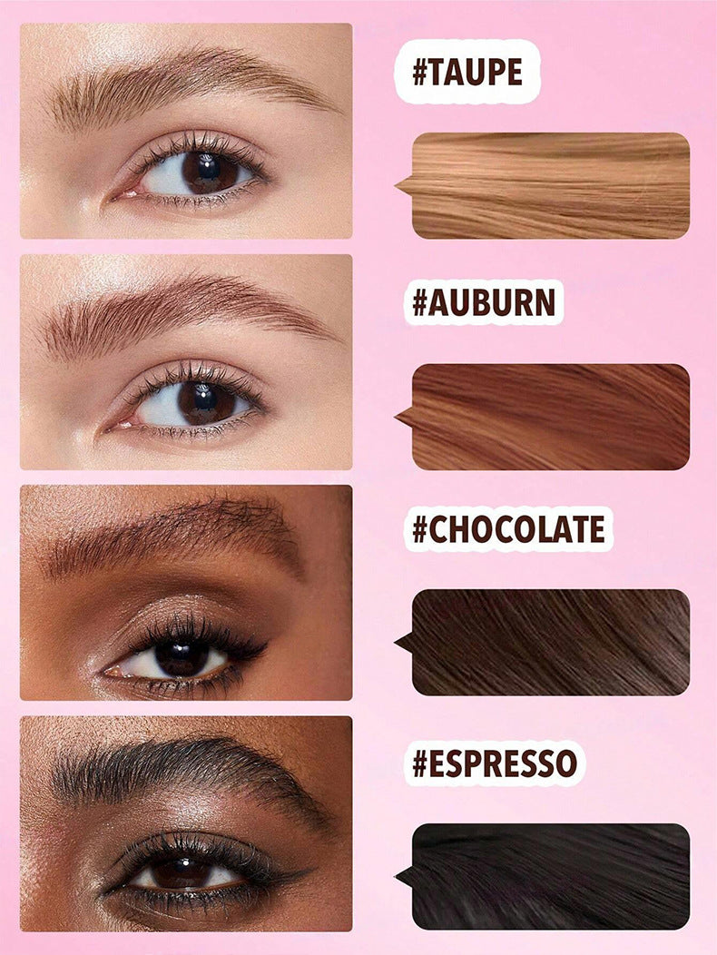 Brow Cream Big Brush Eyebrow Hairline Multi-Purpose Not Smudge Press Wild Eyebrow Pencil