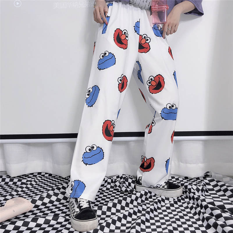 Korean Loose Student Casual Pants