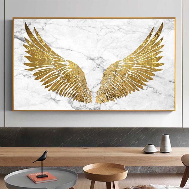 Postmodern Living Room Decoration Painting Sofa Background