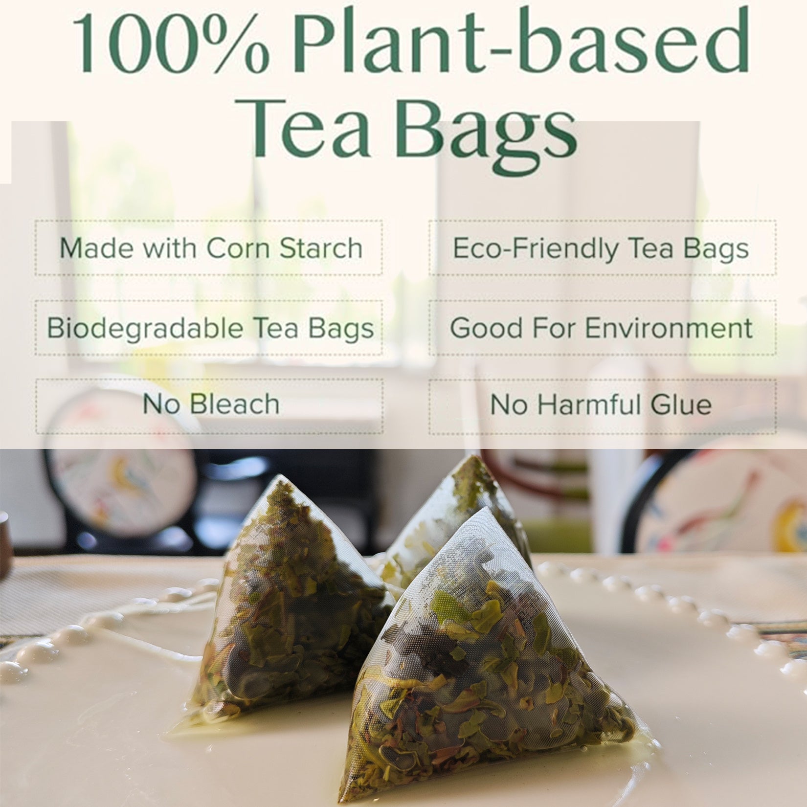 Detox Cleanse Tea Natural Herbal Tea Bags Oolong Leaf For Lung Cleanse Congestion Relief Herbal Detox Caffeine-Free Non-GMO Organic For Gut Health Immune Boost