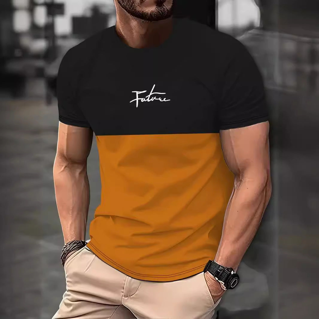 Men's Clothing Sports Digital 3DT T-Shirt Short Sleeve